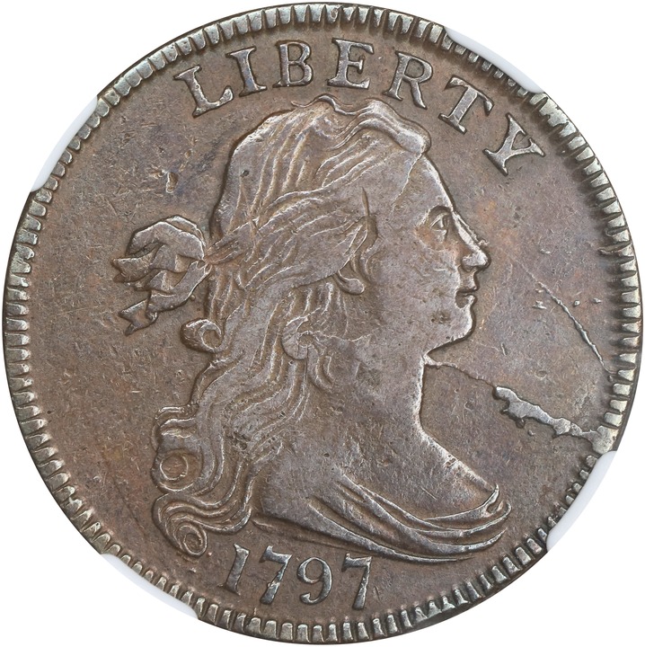 1797 1c Reverse of 1797, Stems, S-126  MS BN thumbnail 3