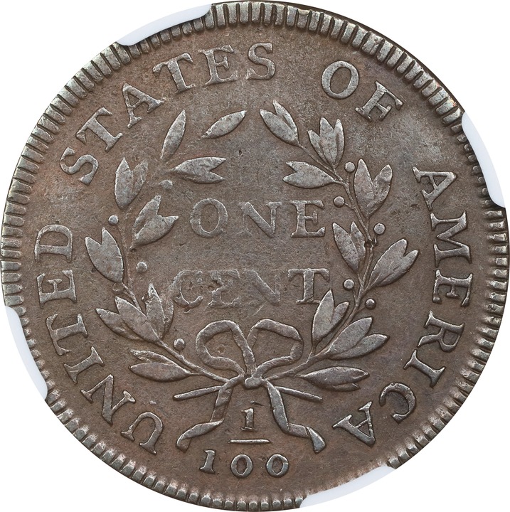 1797 1c Reverse of 1797, Stems, S-126  MS BN thumbnail 5