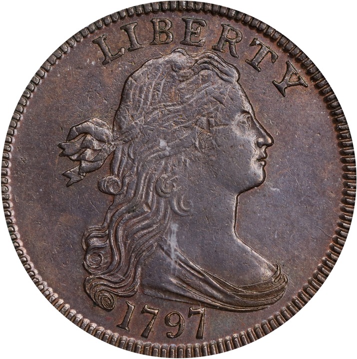 1797 1c Reverse of 1797, Stems, S-135  MS BN thumbnail 5