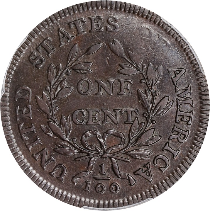 1797 1c Reverse of 1797, Stems, S-140  MS BN thumbnail 7