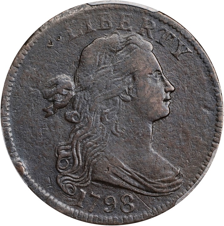 1798 1c 1st Hair Style, S-147 MS BN thumbnail 2