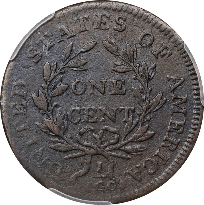 1798 1c 1st Hair Style, S-147 MS BN thumbnail 3