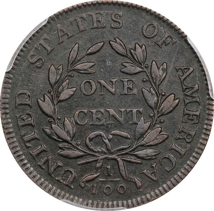 1798 1c 1st Hair Style, S-153  MS BN thumbnail 4
