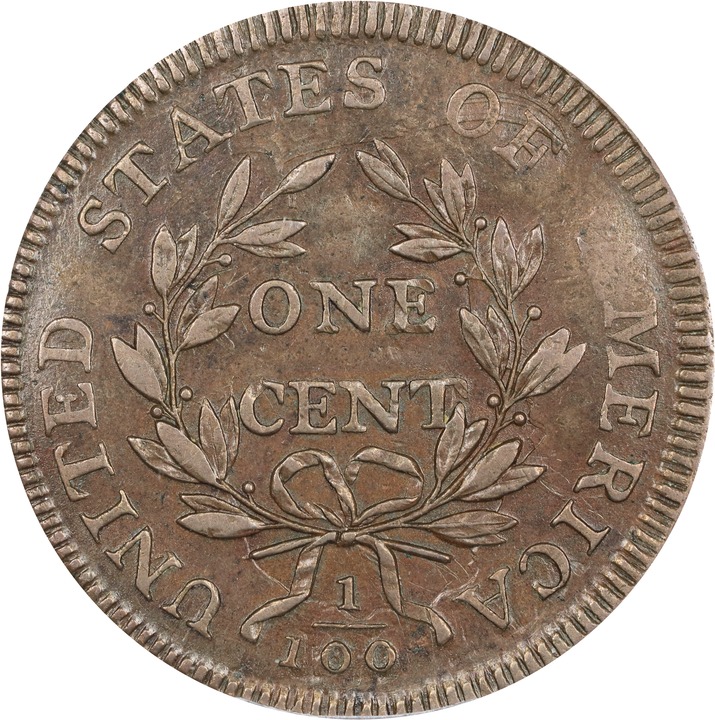 1798 1c 1st Hair Style, S-154 MS BN thumbnail 3