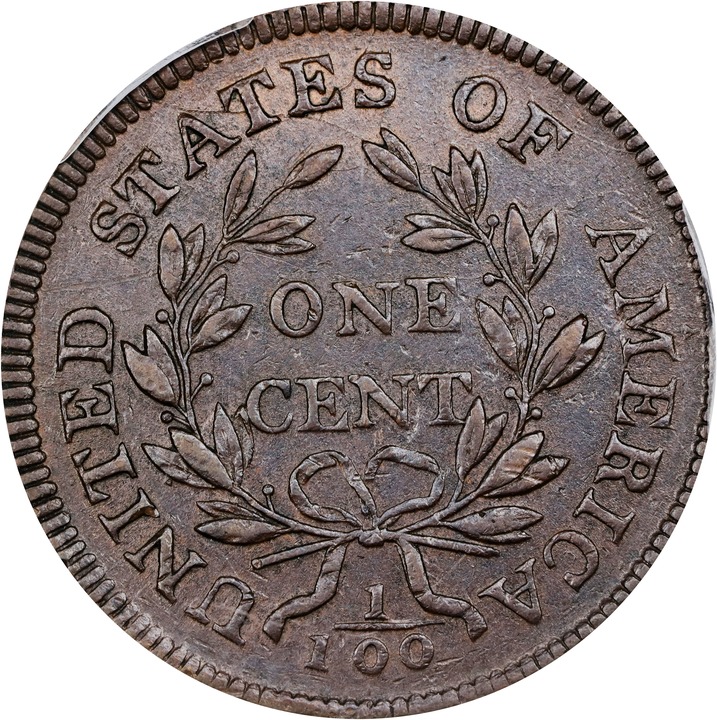 1798 1c 1st Hair Style, S-159  MS BN thumbnail 3