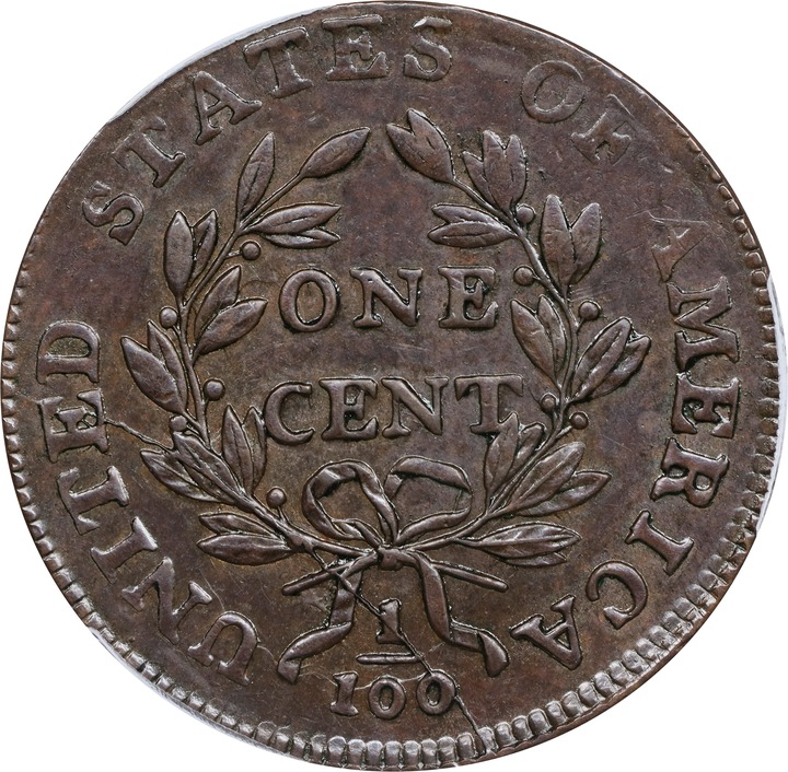 1798 1c 2nd Hair Style, S-166  MS BN thumbnail 5