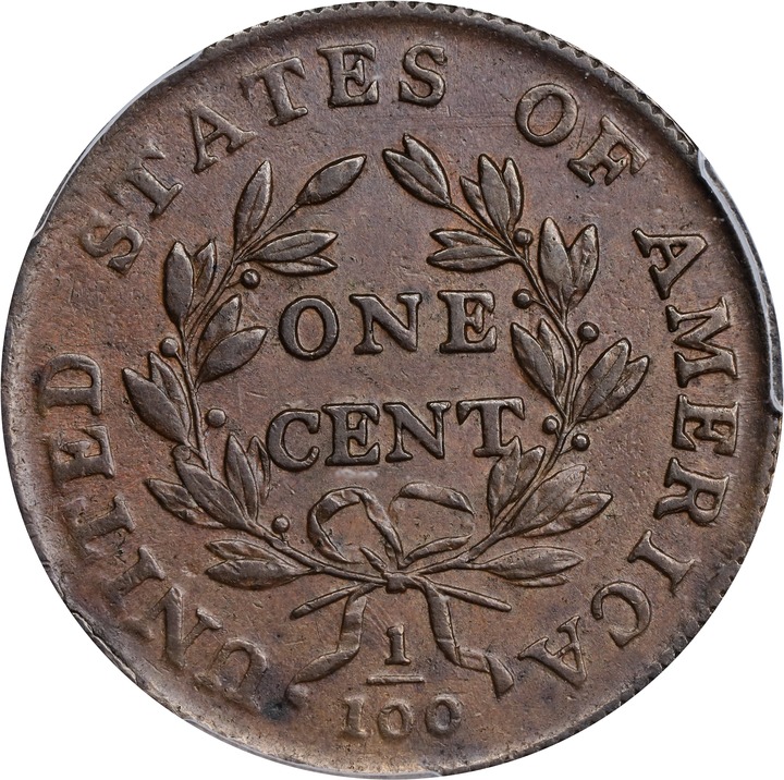 1798 1c 2nd Hair Style, S-171  MS BN thumbnail 3