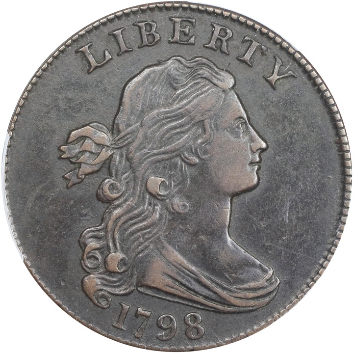 1798 1c 2nd Hair Style, S-176  MS BN thumbnail 2