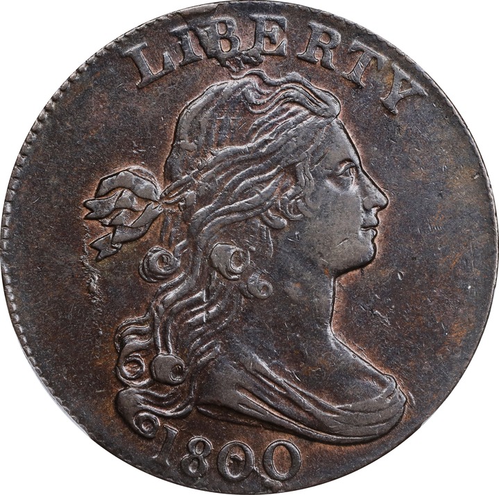 1800 1c Normal Date, S-197  MS BN thumbnail 3