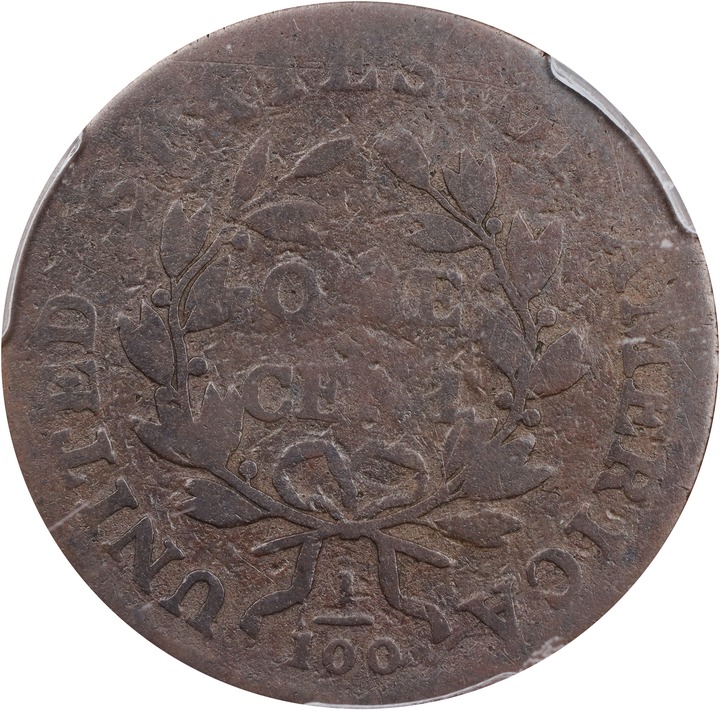 1800 1c Normal Date, S-198 MS BN thumbnail 3