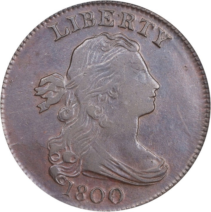 Image for 1800 1c Normal Date MS BN VF25 BN