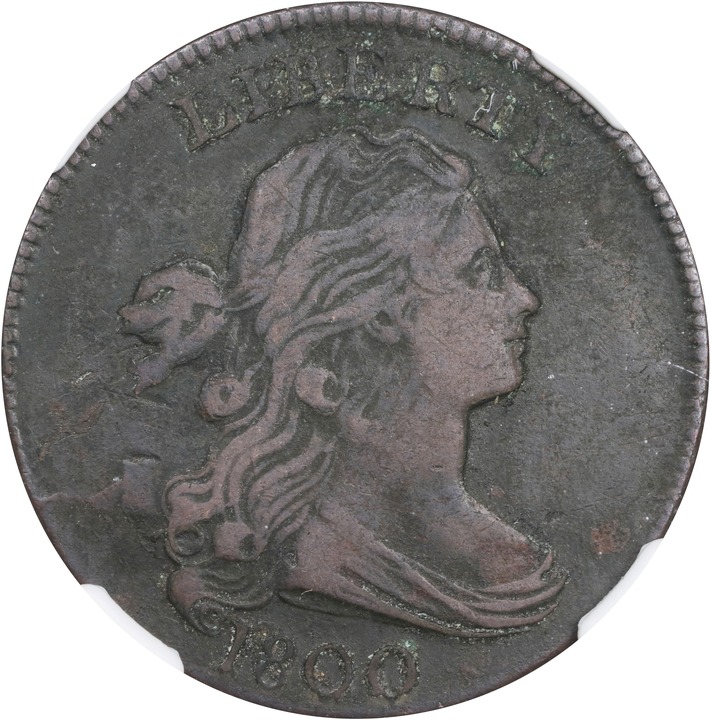 1800 1c Normal Date, S-201 MS BN thumbnail 2