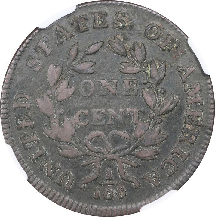 1800 1c Normal Date, S-201 MS BN thumbnail 3
