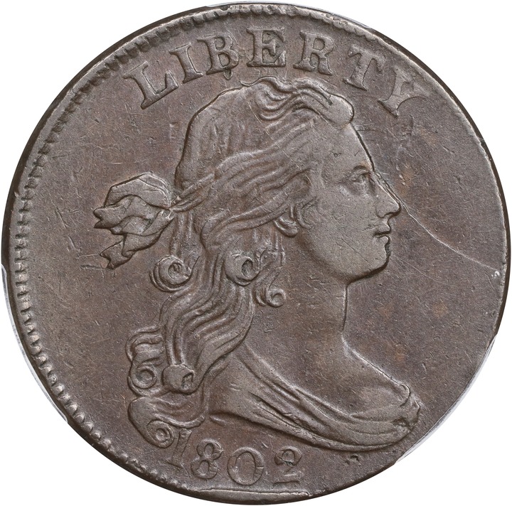 1802 1c Normal Reverse, S-226  MS BN thumbnail 2