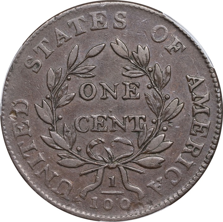 1802 1c Normal Reverse, S-226  MS BN thumbnail 3
