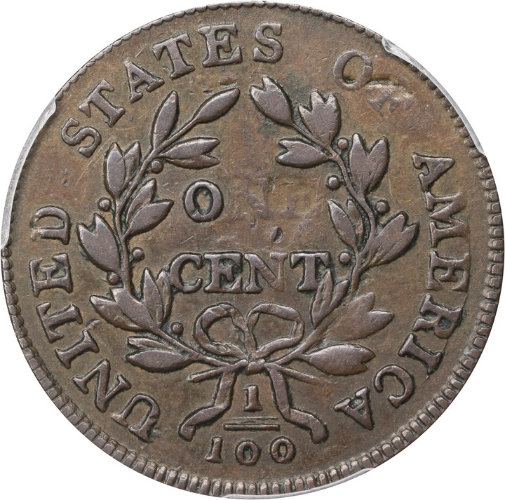 1803 1c Small Date, Small Fraction, S-248  MS BN thumbnail 5