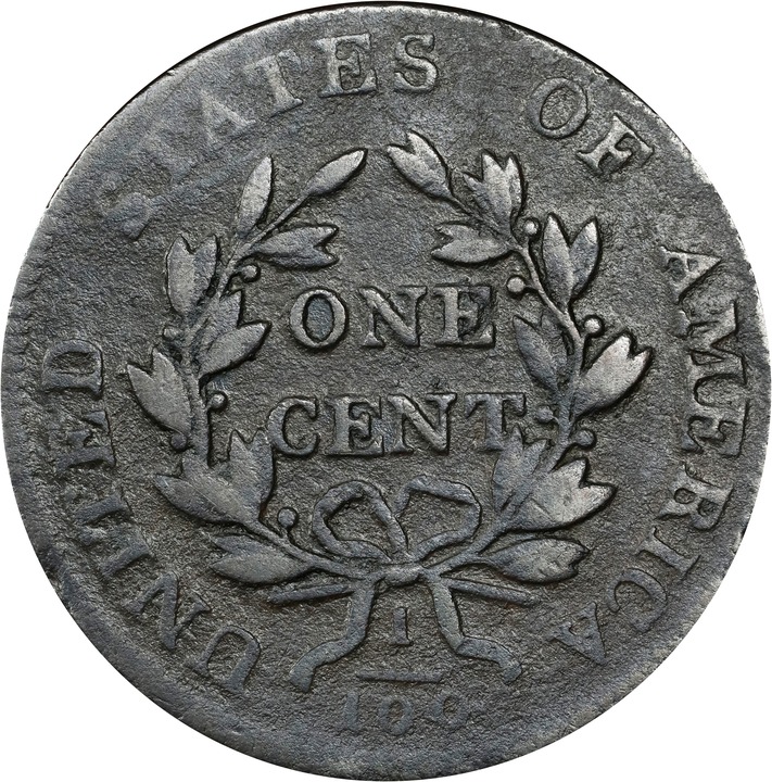 1803 1c Small Date, Small Fraction, S-253  MS BN thumbnail 8