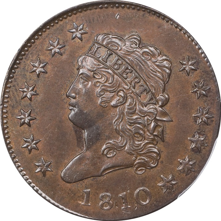 Image for Classic Head Cent 1c 1808-1814 MS BN [Type] MS65 BN