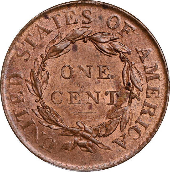 1819 1c Small Date MS RB MS63 RB thumbnail 15