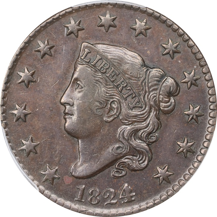 1824/2 1c MS BN MS60 BN CAC thumbnail 12