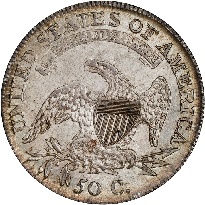 1810 50c O-103 MS60 CAC thumbnail 2