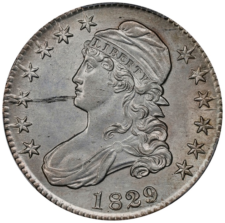 Image for 1829/7 50c Overdate AG3