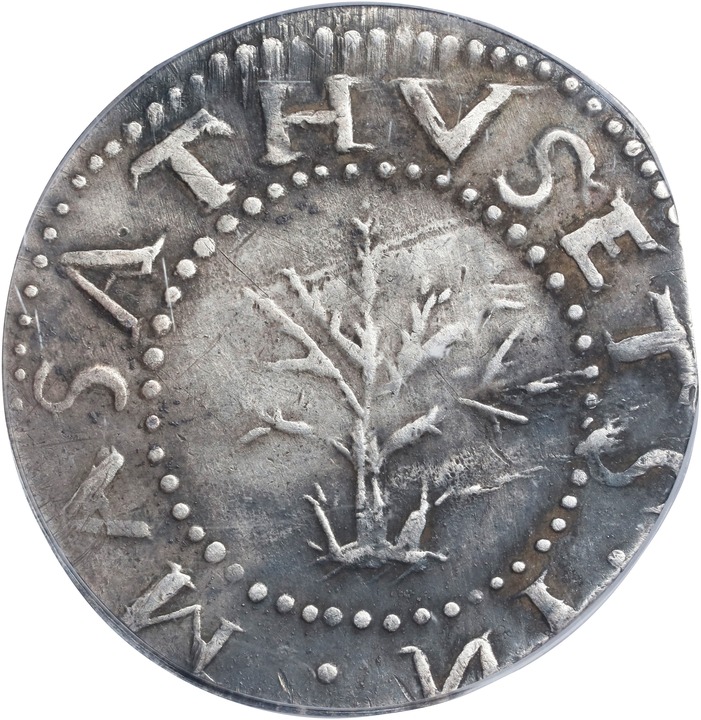 Image for 1652 Shilling Oak Tree VF30