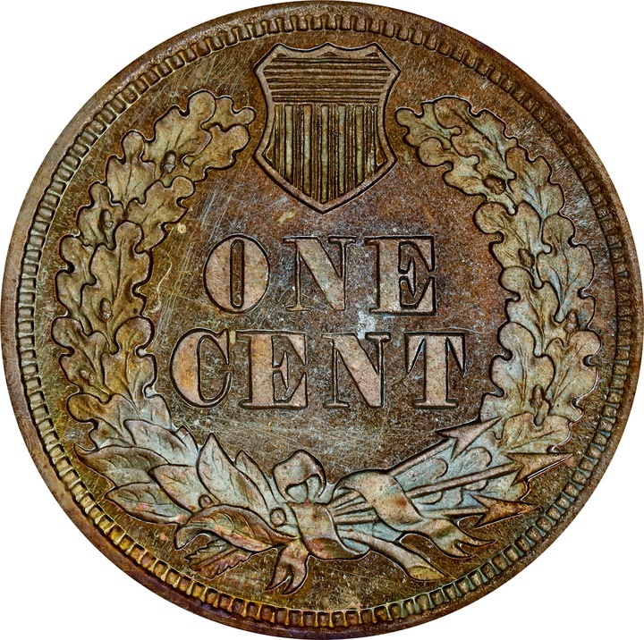 1863 P1c Bronze, J-299 PR BN PR66 BN CAC thumbnail 2