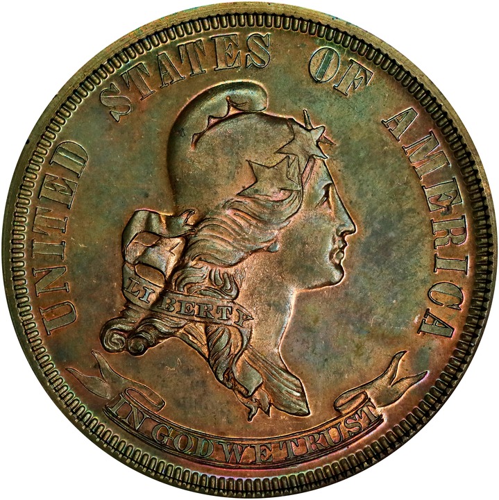 1870 P25c Copper, J-890 PR BN thumbnail 3