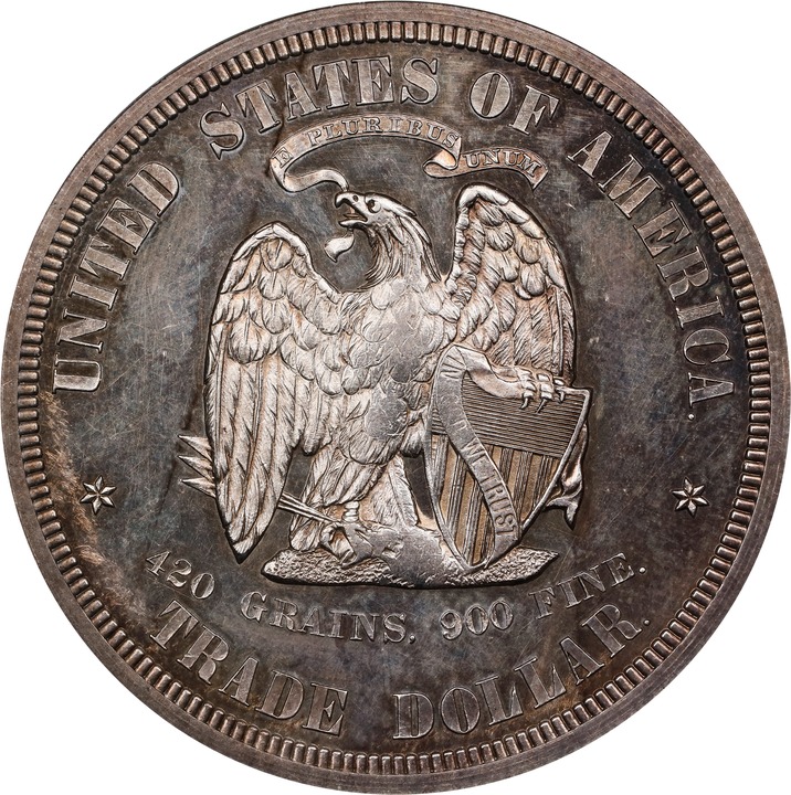 1873 Silver Pattern Trade Dollar J 1293 PR Values | Greysheet