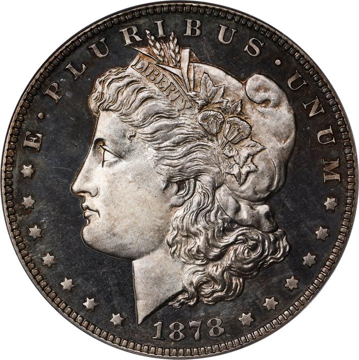 1878 P$1 Silver, J-1550 PR thumbnail 3