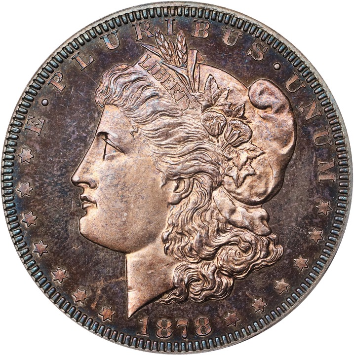 1878 P$1 Silver, J-1550a PR thumbnail 2