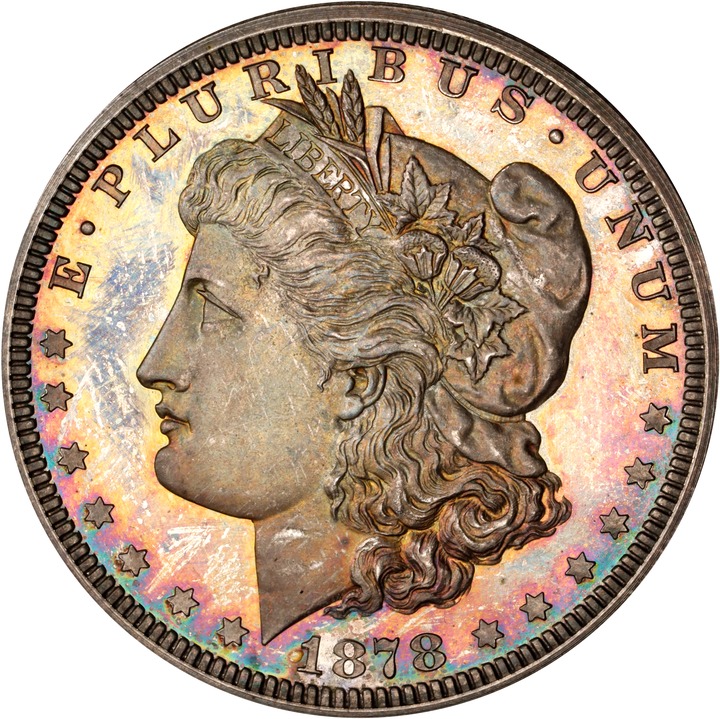 1878 P$1 Silver, J-1550a PR thumbnail 3