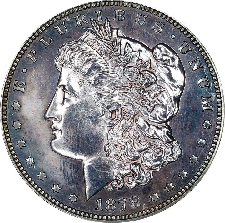 1878 P$1 Silver, J-1552 PR