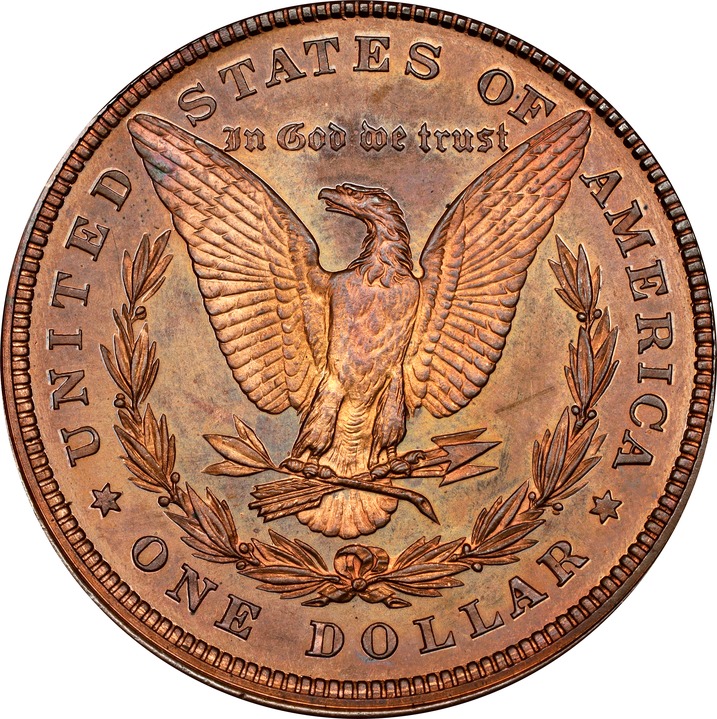 1878 P$1 Copper, J-1551 PR RB thumbnail 3