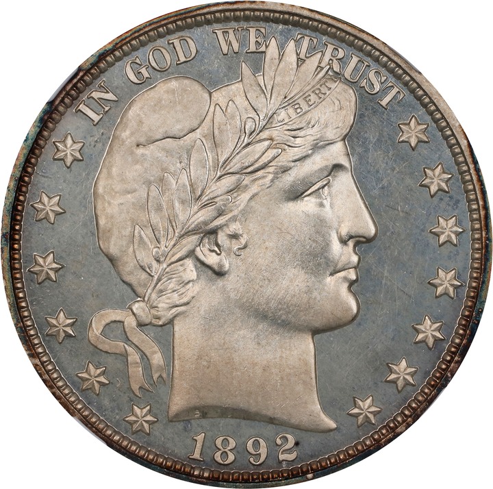 Barber Half Dollar 50c 1892-1915 PR CAM [Type] PR64 CAM thumbnail 3