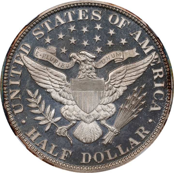 Barber Half Dollar 50c 1892-1915 PR CAM [Type] PR64 CAM thumbnail 4