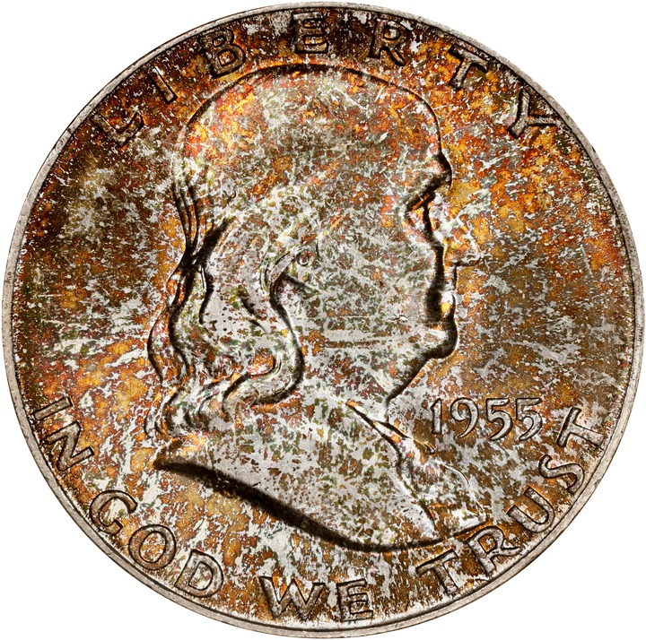 1955 Half Dollar MS Values | Greysheet