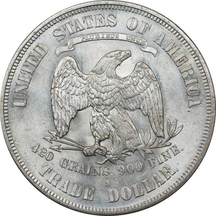1875-S Trade$ Chopmarked F15 CAC thumbnail 8