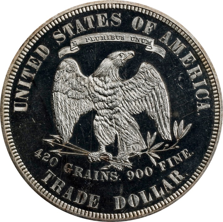 Trade Dollar Trade$ 1873-1885 PR DCAM [Type] PR61 DCAM thumbnail 20