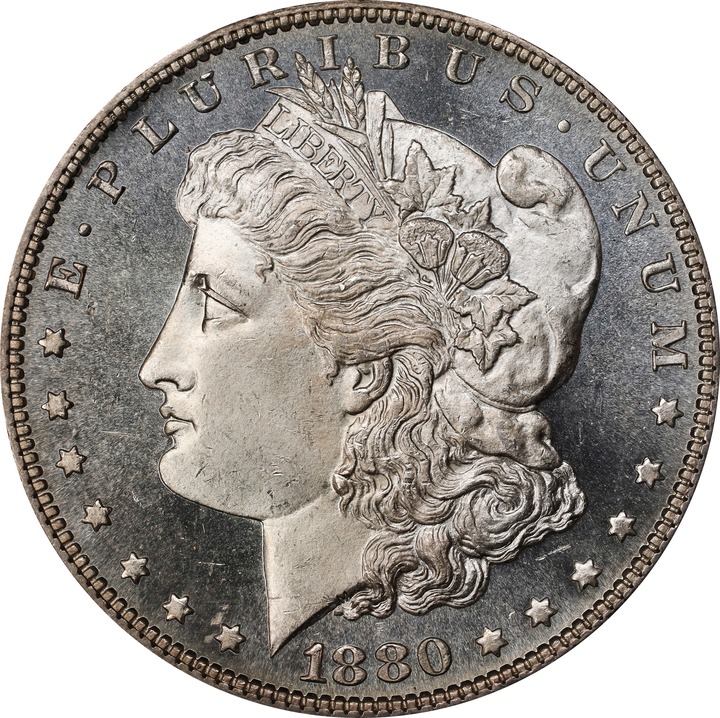 Image for 1880/79-O $1  MS DMPL MS64 DMPL