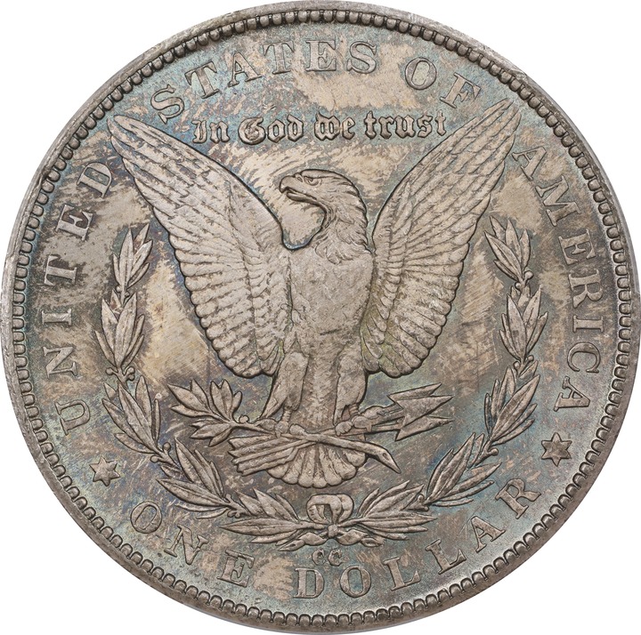 1879-CC $1  Capped Die, VAM-3 MS65 CAC thumbnail 2