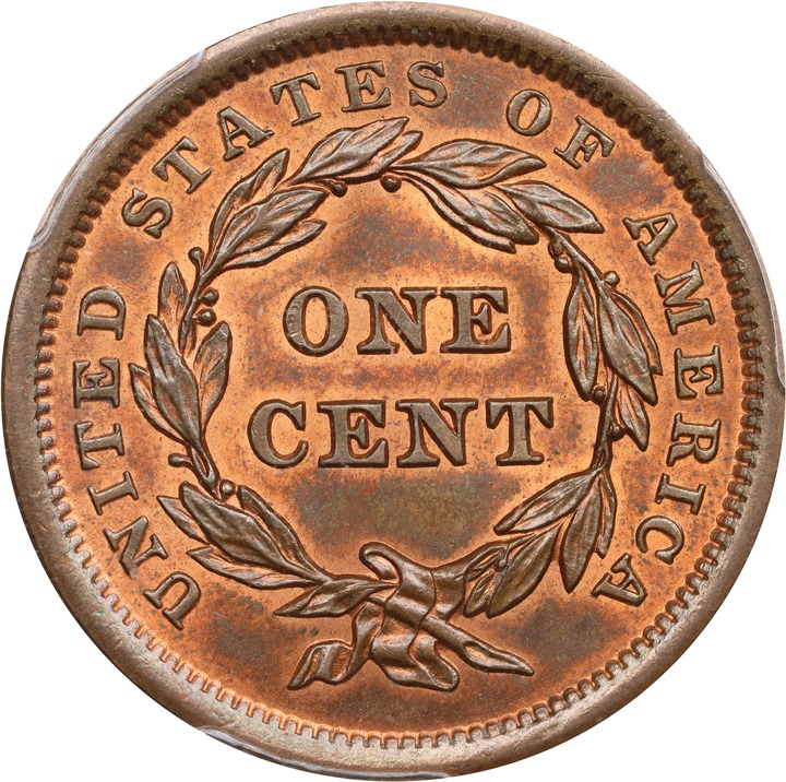 1840 1c Small Date MS RB MS64 RB thumbnail 2