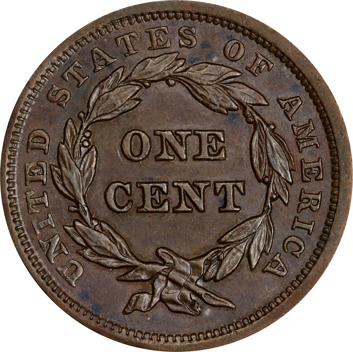 1843 1c Petite Head, Sm. Letters, N-2 MS BN thumbnail 3