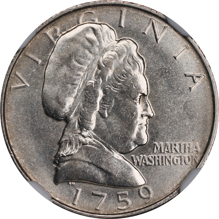 "1759" (1965) P50c Martha Washington, Monel, J-2138 MS thumbnail 5