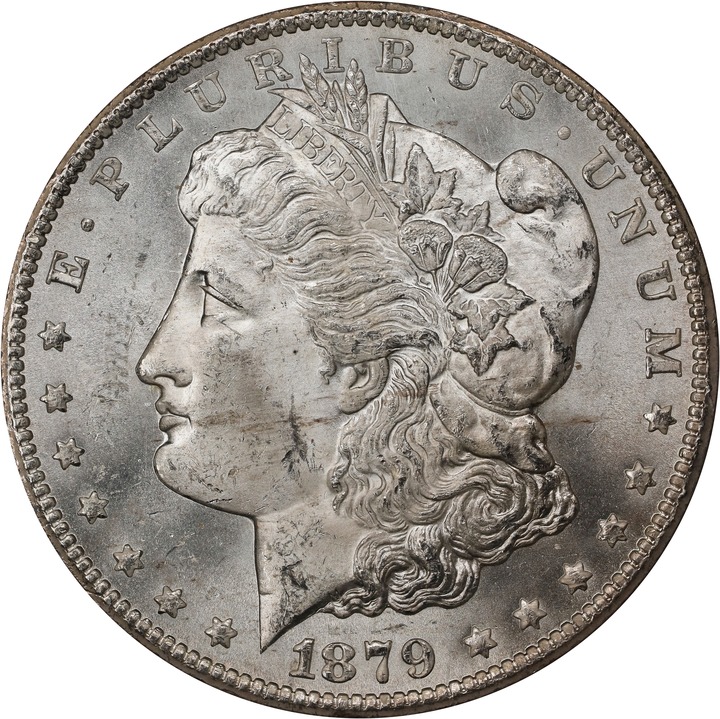 1879-CC $1  GSA Hoard, Hard package MS63 CAC thumbnail 3