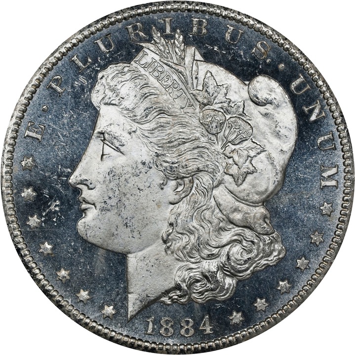 1884-CC $1  GSA Hoard, Hard package MS PL MS63 PL thumbnail 9