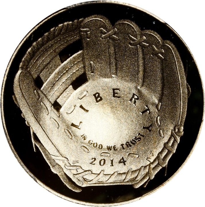 2014-W G$5  Baseball Hall of Fame PR DCAM thumbnail 13