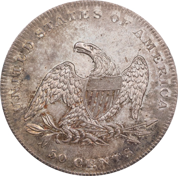 1837 50c Reeded Edge, GR-24 AG3 thumbnail 4