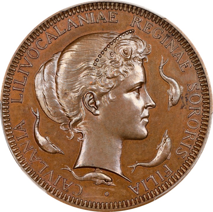 Image for 1893(95) $1  Hawaii-Reginald Huth, Copper, 2MH-5B PR BN PR65 BN CAC